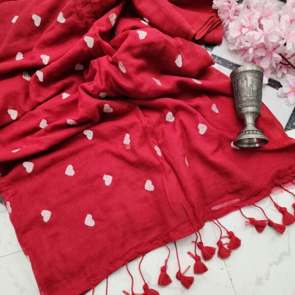 The Queen of Hearts in Red