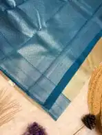 Utsav (saree) - Blue - Image 4