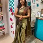 Aarabhi (Soft silk) - Coffee brown