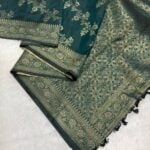 Annapoorani(saree) - Teal green