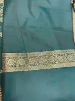 Annapoorani(saree) - Teal green - Image 3