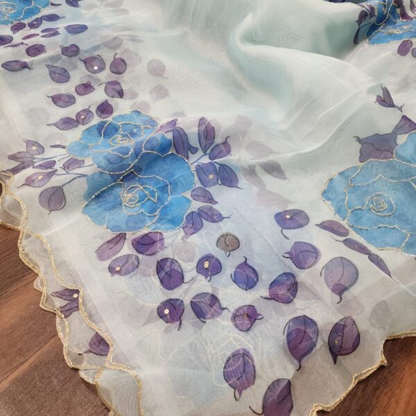 Aakruthi in Blue