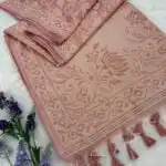 Charukesi (saree) - Warm peach