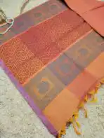 Pure Handloom cotton saree - SY002 - Image 3