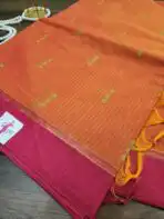 Pure Handloom cotton saree - SY006 - Image 2
