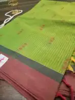 Pure Handloom cotton saree - SY007 - Image 2
