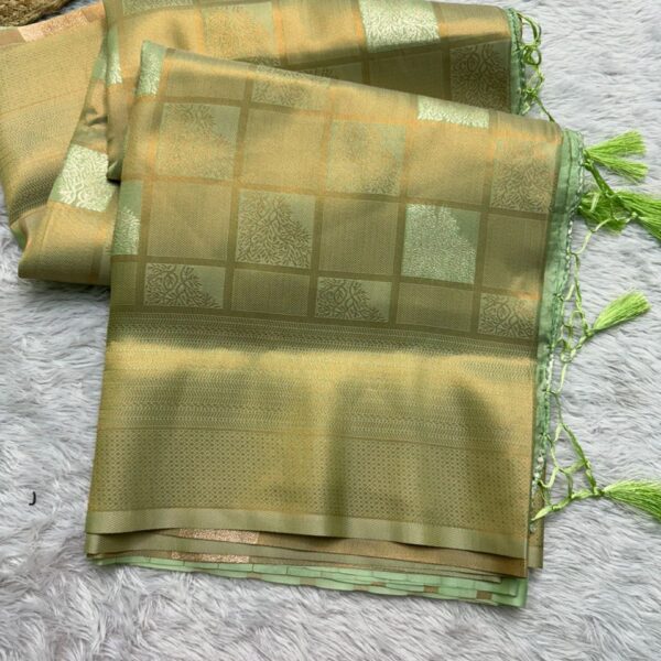 Anjali in Pistachio green