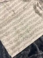 Kundavai (Saree) - Silver grey - Image 4