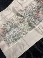 Kundavai (Saree) - Silver grey - Image 3