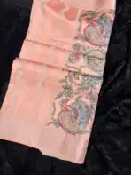 Kundavai (Saree) - Sweet peach - Image 3