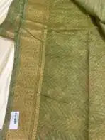 Florals printed Tussar cotton silk - Image 3