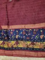 Tussar cotton silk - SY005 - Image 3