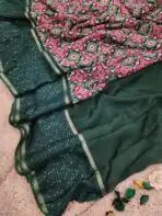 Handwoven Mulberry silk saree - SY001 - Image 2