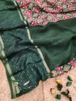 Handwoven Mulberry silk saree - SY001 - Image 3