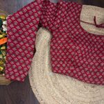 Sirpi (Blouse) - Cherry red