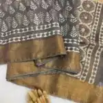 Organic Linen cotton (saree) - SY002