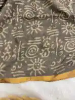Organic Linen cotton (saree) - SY001 - Image 2