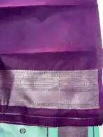 Aurelia (saree) - Bottle green - Image 3