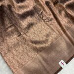 Ruhani (saree) - Honey glazed