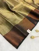 Aarabhi (Soft silk) - Coffee brown - Image 3
