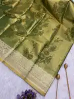 Svarna (Tissue Kancheevaram silk) - Green