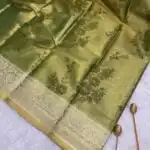 Svarna (Tissue Kancheevaram silk) - Green
