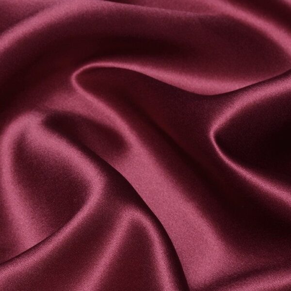 Satin Silk - Matte maroon