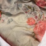 Whispers of spring (saree) - Blush