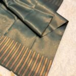 Aurelia (saree) - Forest green
