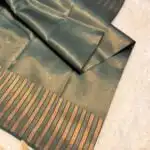 Aurelia (saree) - Forest green