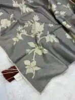 Vaarahi (Appliquéd Kota) - Pastel grey - Image 3