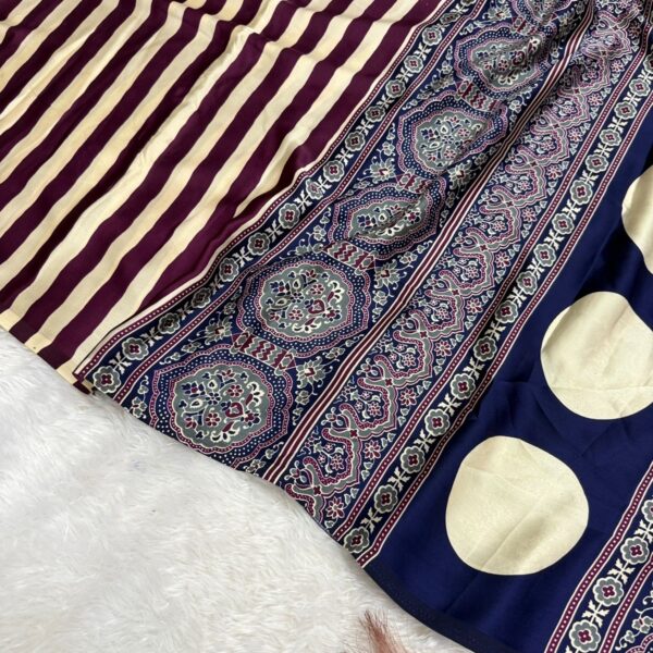 Zaraana (Modal silk) - Wine