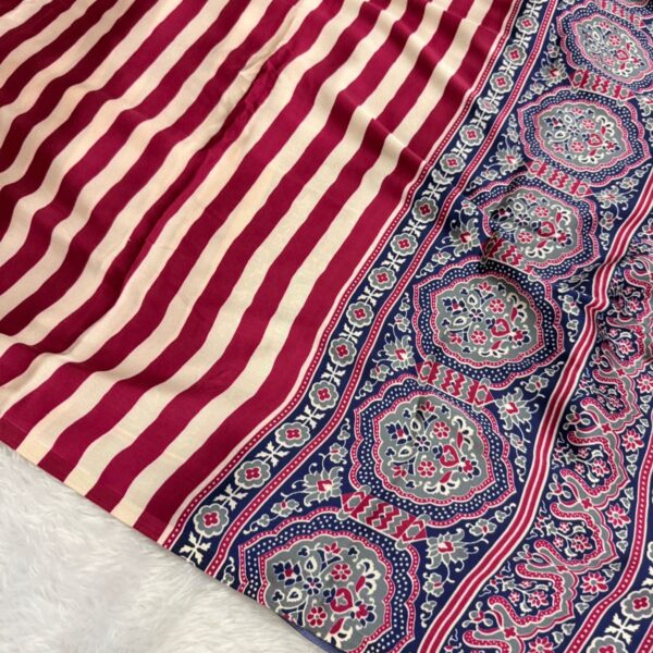 Zaraana (Modal silk) - Hot pink