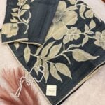 Araanya(saree) - Elephant grey