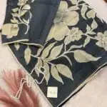 Araanya(saree) - Elephant grey