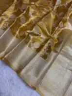 Svarna (Tissue Kancheevaram silk) Golden gold! - Image 2