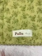 Gulmohar Gatha (saree) - Tale of blossoms - Lime - Image 4