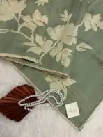 Vaarahi (Appliquéd Kota) - Sage green - Image 3