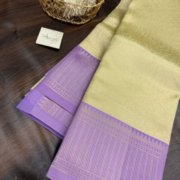 Desert factory (semi silk saree) - Elaichi mouse