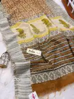 Semi Tussar silk - SY014 - Image 3