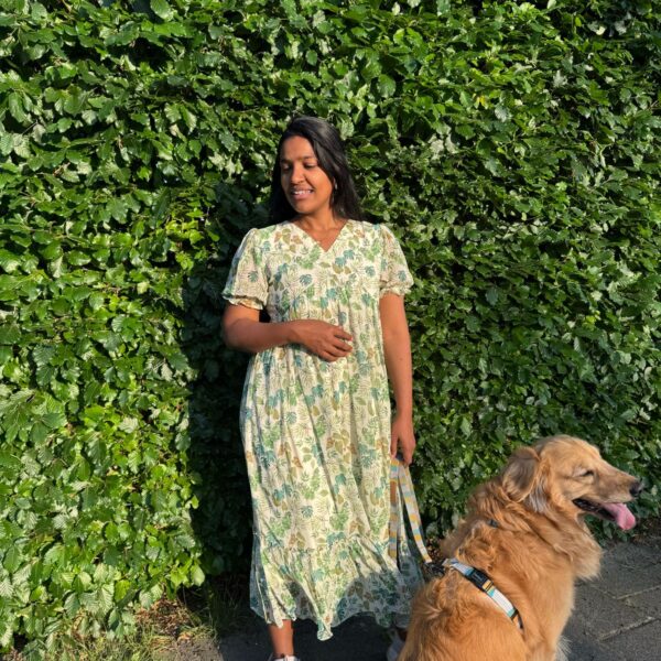 Cloud Nine (dress) - Greens