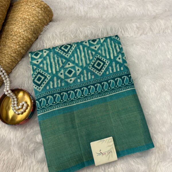 Padmaja (saree)- Blue