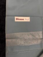 Thulir (self tone jacquard) - Pastel blue - Image 5