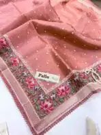 Luna (Organza silk) - Dusty peach - Image 3