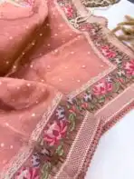 Luna (Organza silk) - Dusty peach - Image 2