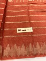 Hiranya (Crushed tissue silk) - Peach - Image 3