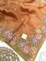 Matilda (Organza Silk) - Burnt orange - Image 2