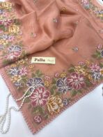 Matilda (Organza Silk) - Dusty Peach