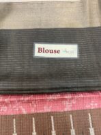 Gulabi (Kattam Tussar silk) - Peach - Image 4