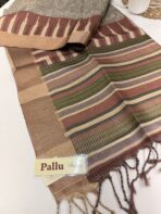 Gulabi (Kattam Tussar silk) - Grey - Image 3